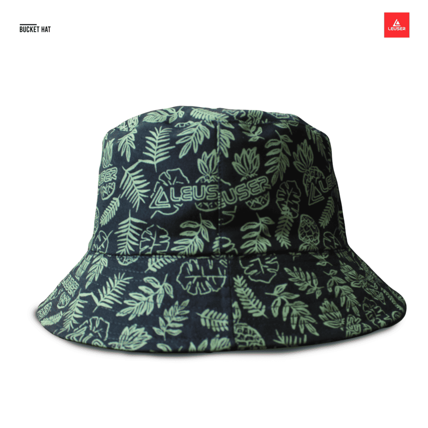 TOPI BUCKET HAT FULL PRINT LEAF 2.0
