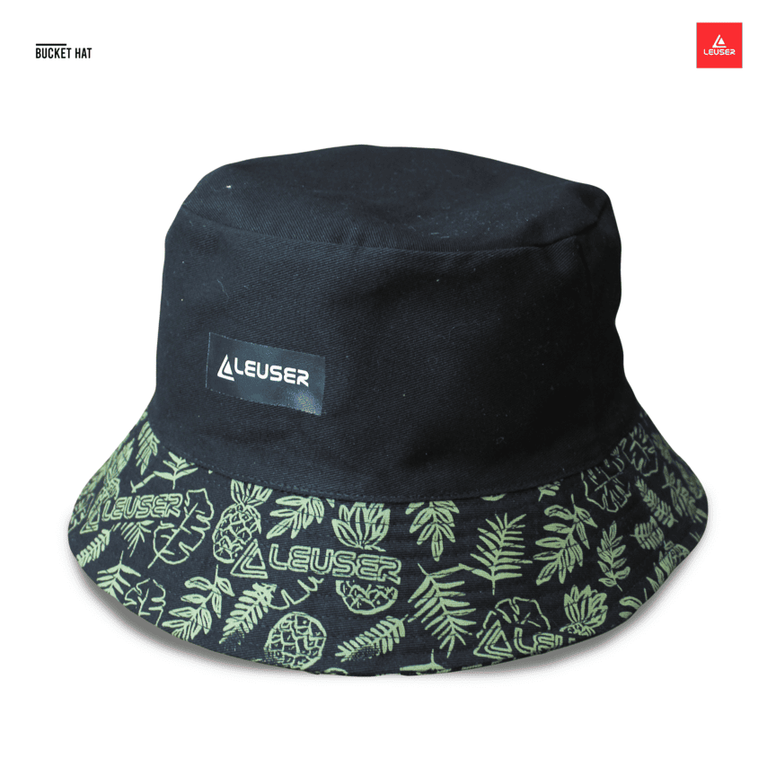 TOPI BUCKET HAT FULL PRINT LEAF 2.0