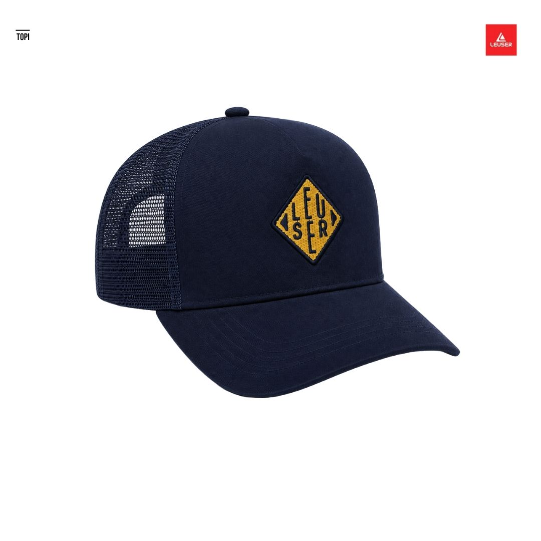 TRUCKER SHAPE BLUE