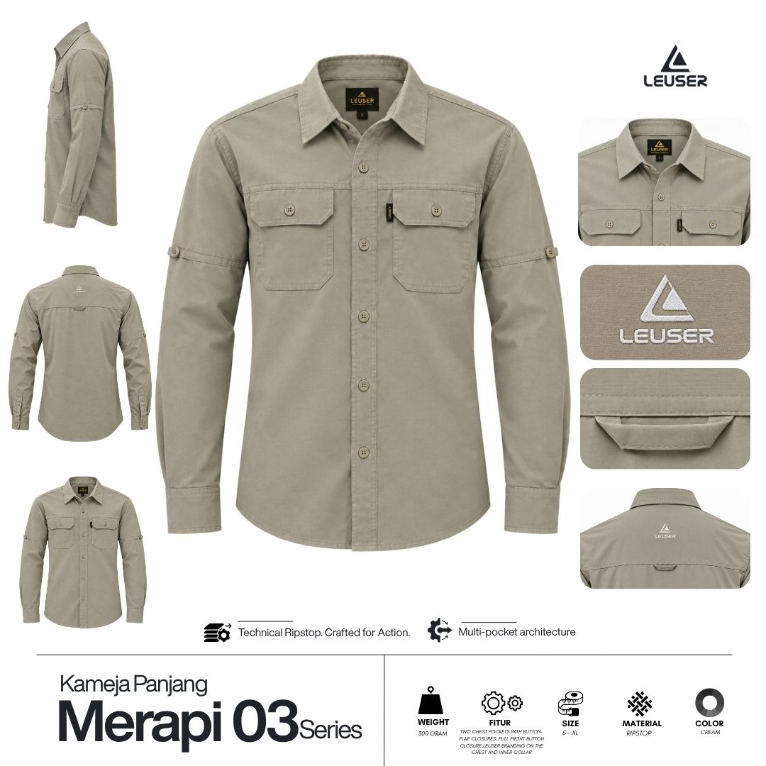 KEMEJA PJG MERAPI 03 