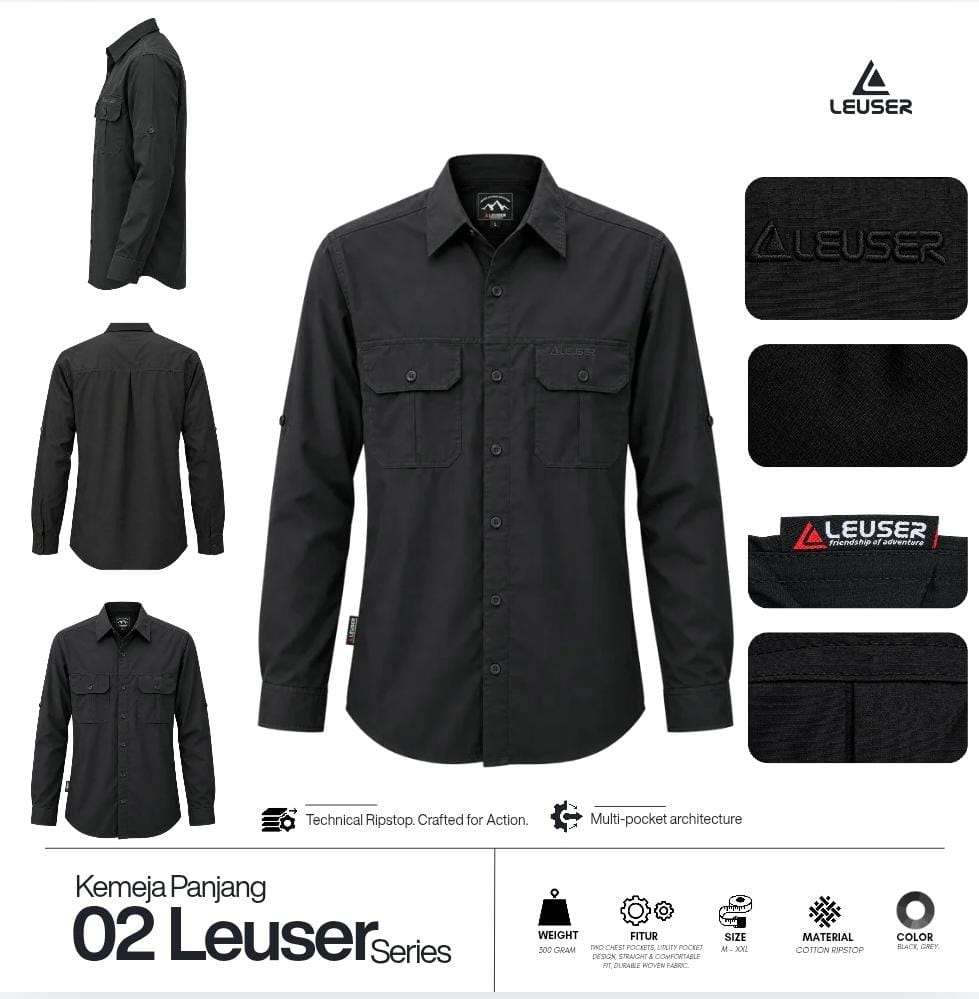 KEMEJA PANJANG 02 LEUSER