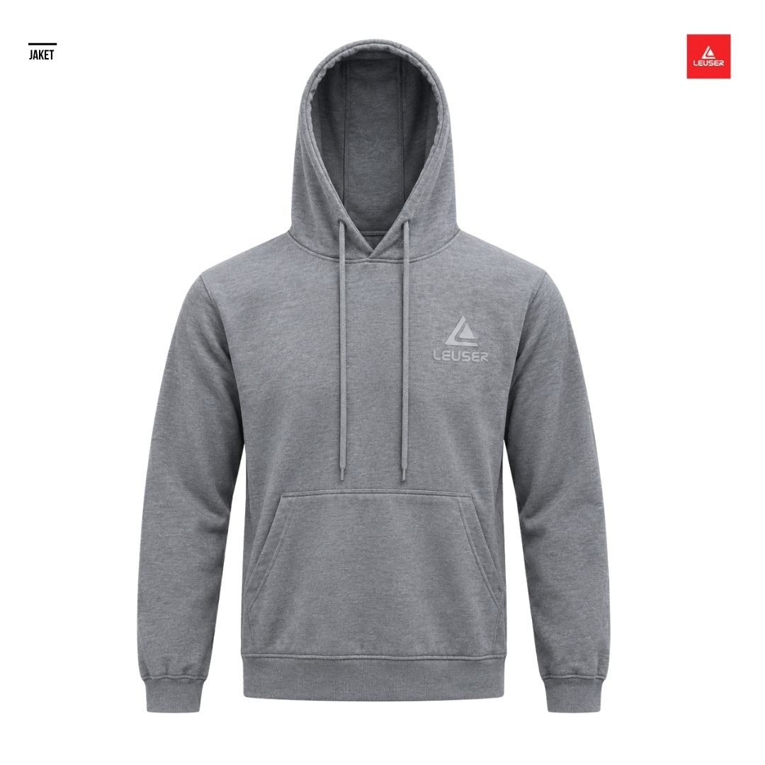 HOODIE LEUSER S. PLAIN 01