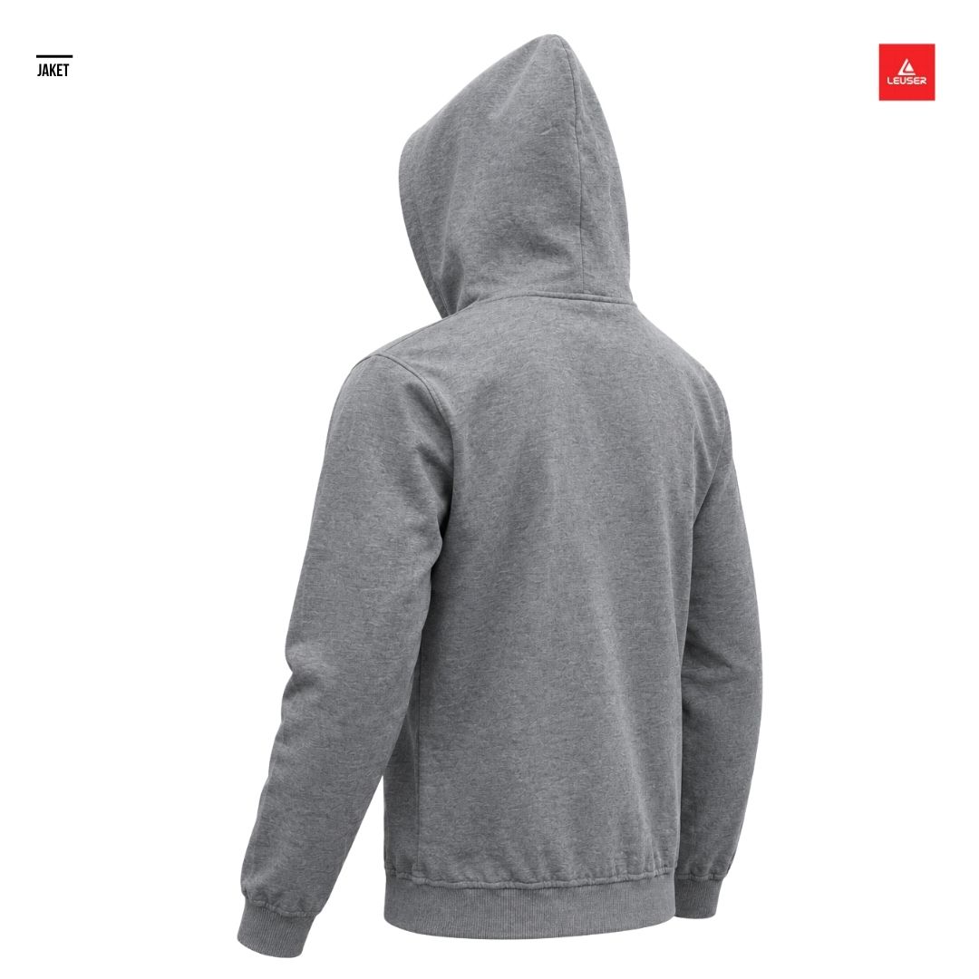 HOODIE LEUSER S. PLAIN 01