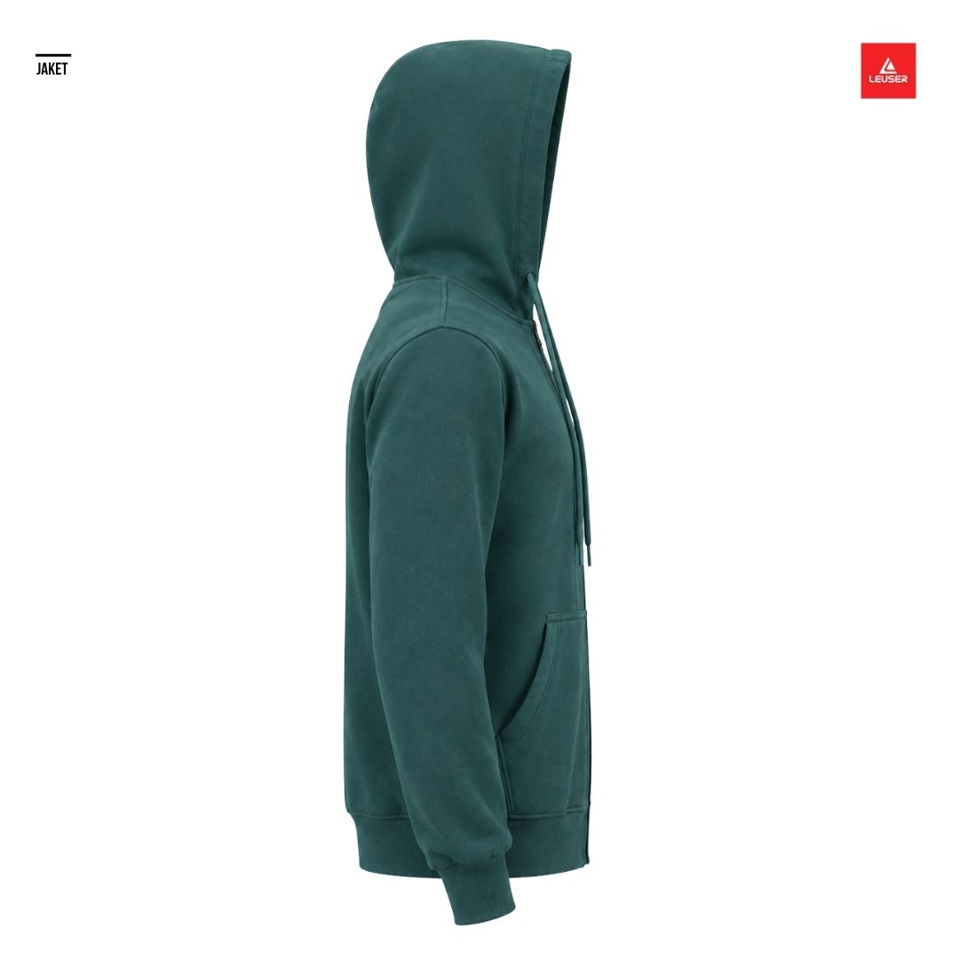 SWEATER ZIPPER SEA