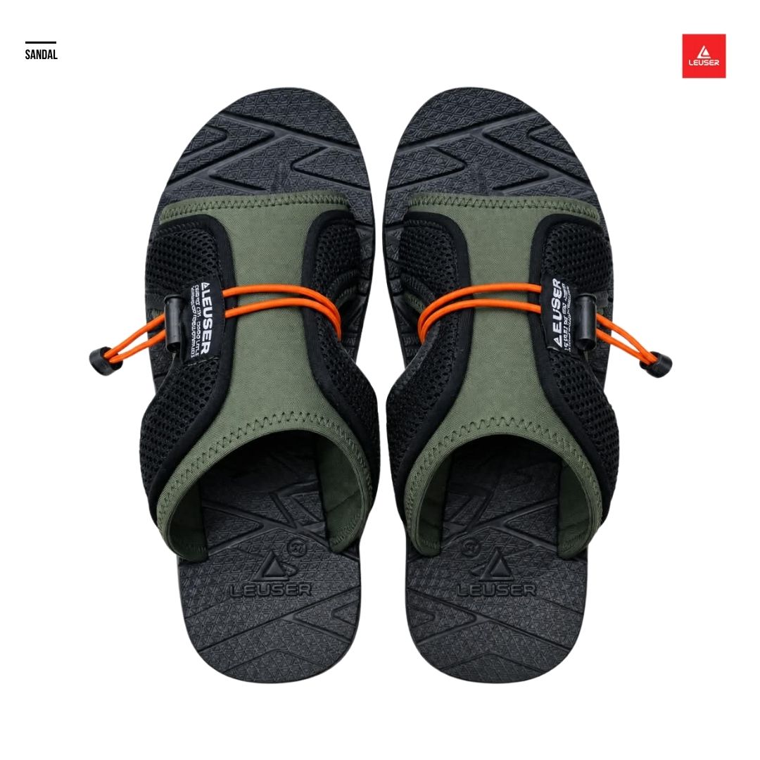 SANDAL LEUSER BIGHORN OLIVE 