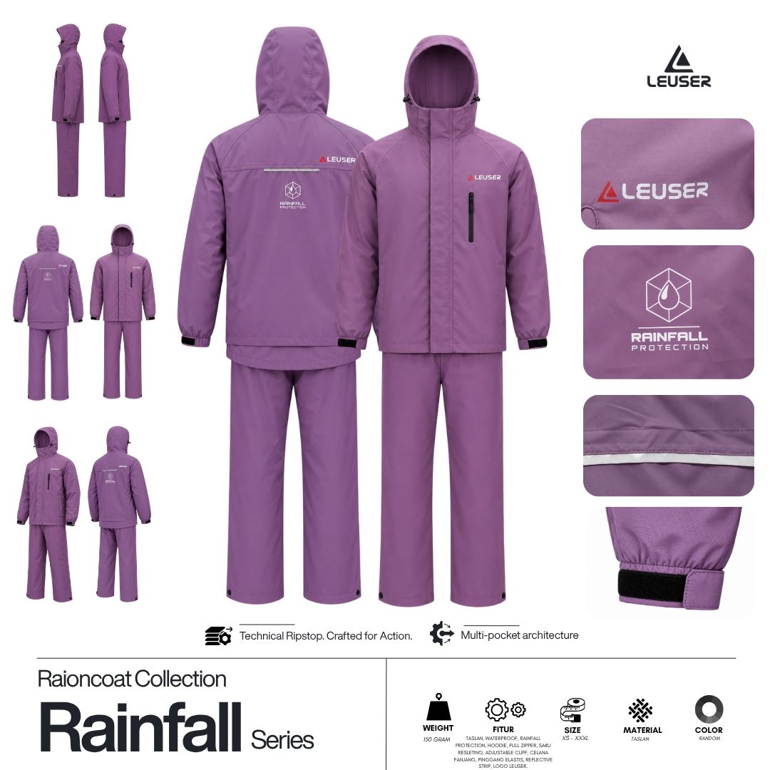 RAINCOAT LEUSER RAINFALL 